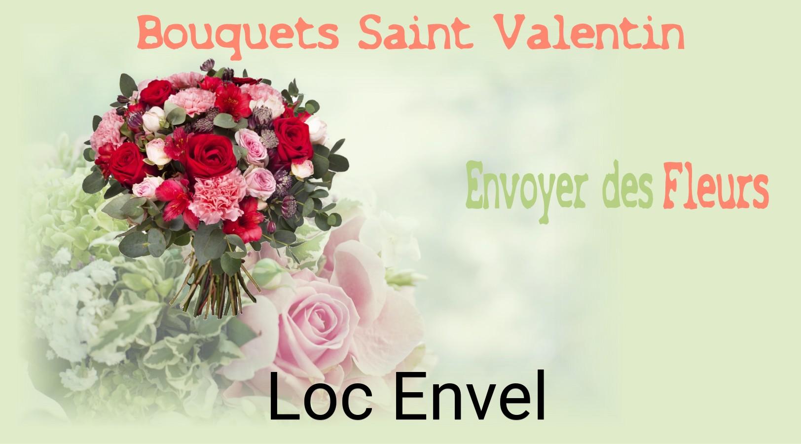 Roses de Saint-Valentin livrées à Loc-Envel